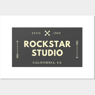 Rockstar Studio California Posters and Art